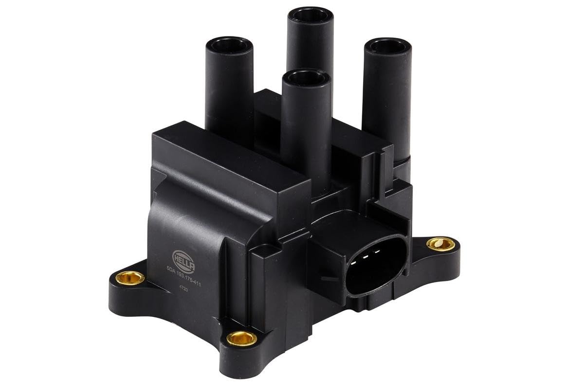 Hella Ateşleme Bobini - 12V - 3-Kutuplu - Blok Ateşleme Kapsülü - Ford Focus (2005-2012), Fiesta (2005-2008), Mazda 2 (2003-2007), Volvo S40 (2005-2012) ile uyumlu
