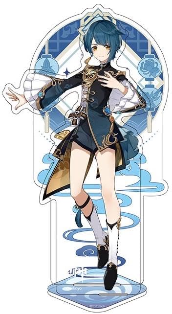 原神 チケットファイル アクリルスタンド 行秋 2種類セット 新品】原神 コラボカフェ 記念アクリルスタンド 行秋 / MOEHOT