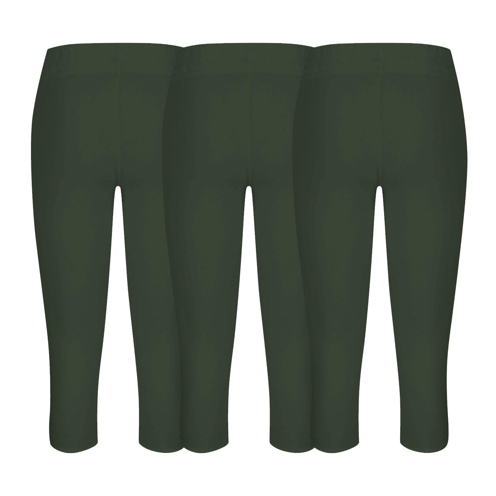 Leggins 3D Anticellulite 3/4 Donna,Pantaloni Capri Push Up Sculpture Lipedema a Compressione Controllo Graduata Pantaloni Corti Sportivi Donna Sport/Fitness/Yoga