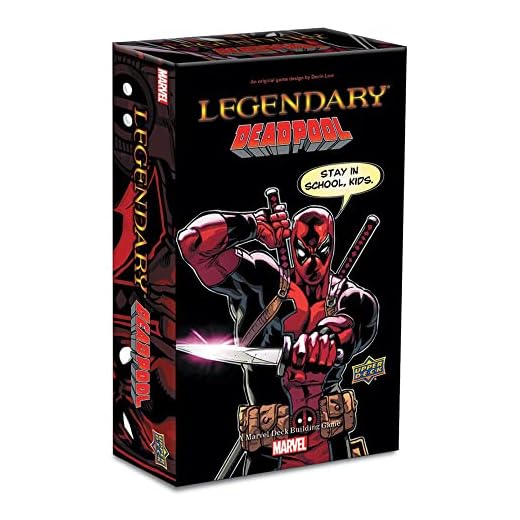 Legendary A Marvel Deck Building Deadpool Expansion Board Game