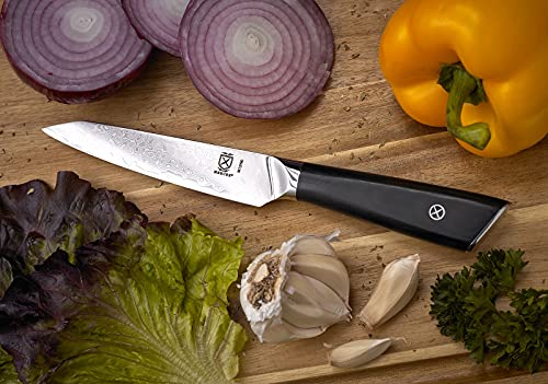 Mercer Culinary M13790 Premium Grade Super Steel, 5-Inch Utility Knife, G10 Handle #TOP7