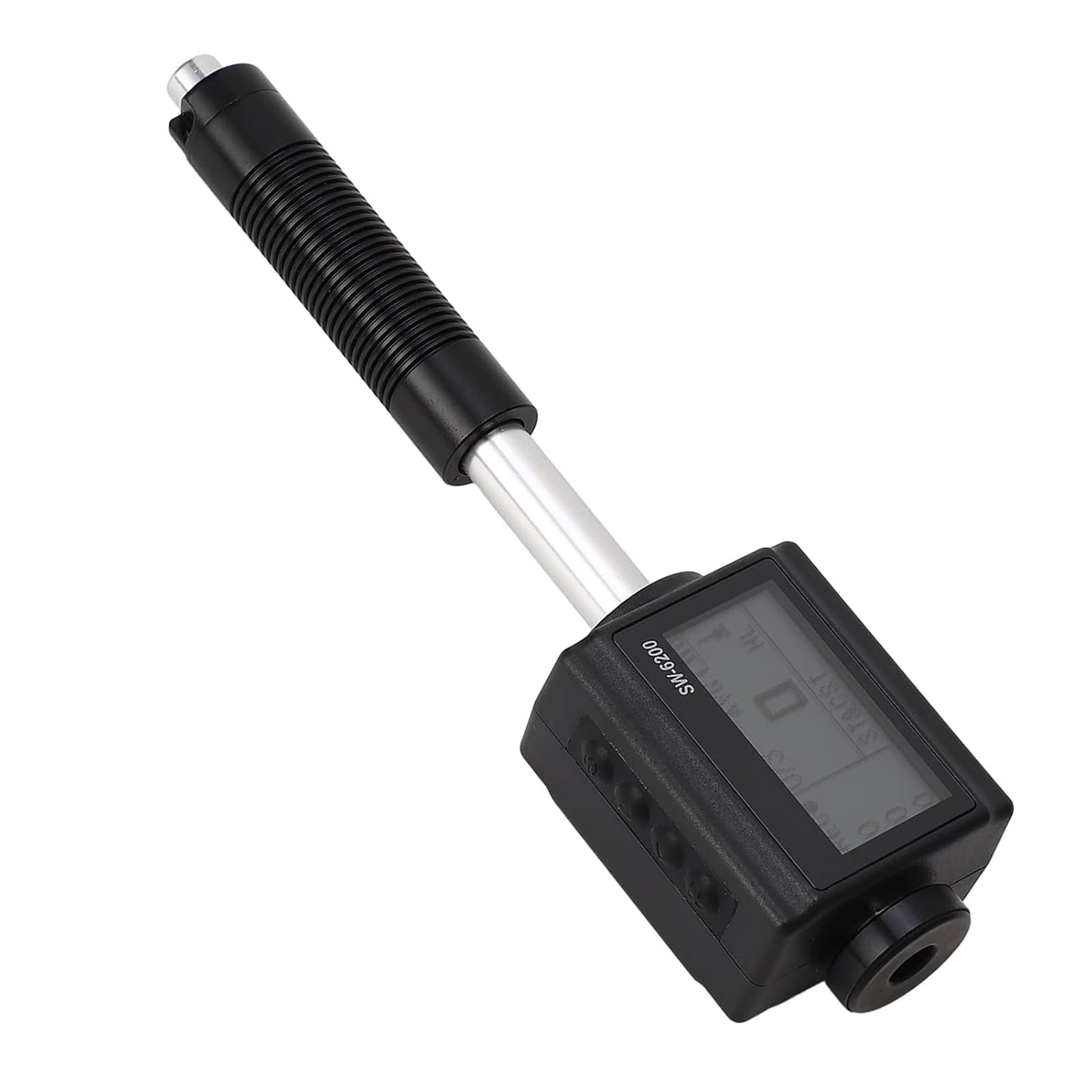Medidor de dureza de metal, kit de probador portátil Leeb, durómetro Rockwell con pantalla HD para acero y aleación de aluminio, 7 valores de dureza, medición de 360°