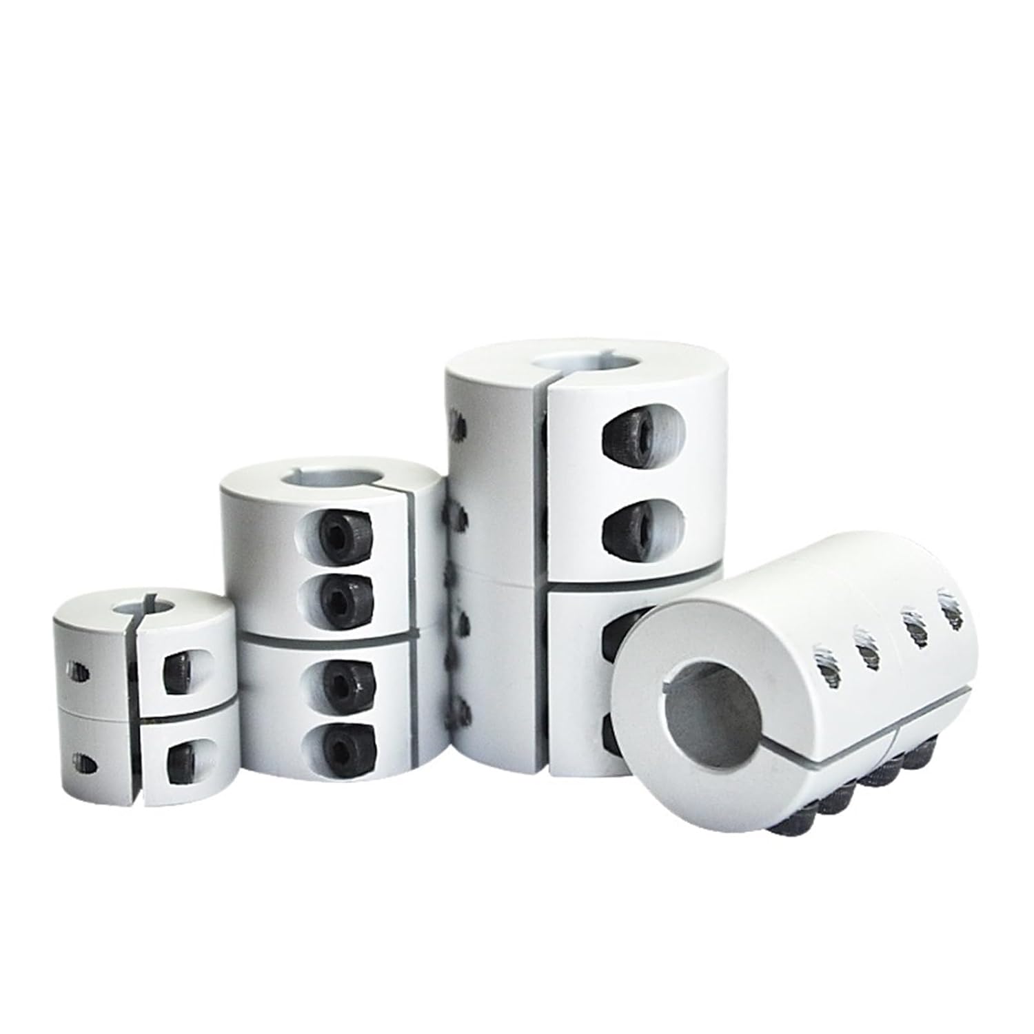 D40L65 Coupler D40 L65 Shaft Rigid Coupling Motor Aluminum Alloy Clamping Large Torque Coupler 8-22mm(12X19)