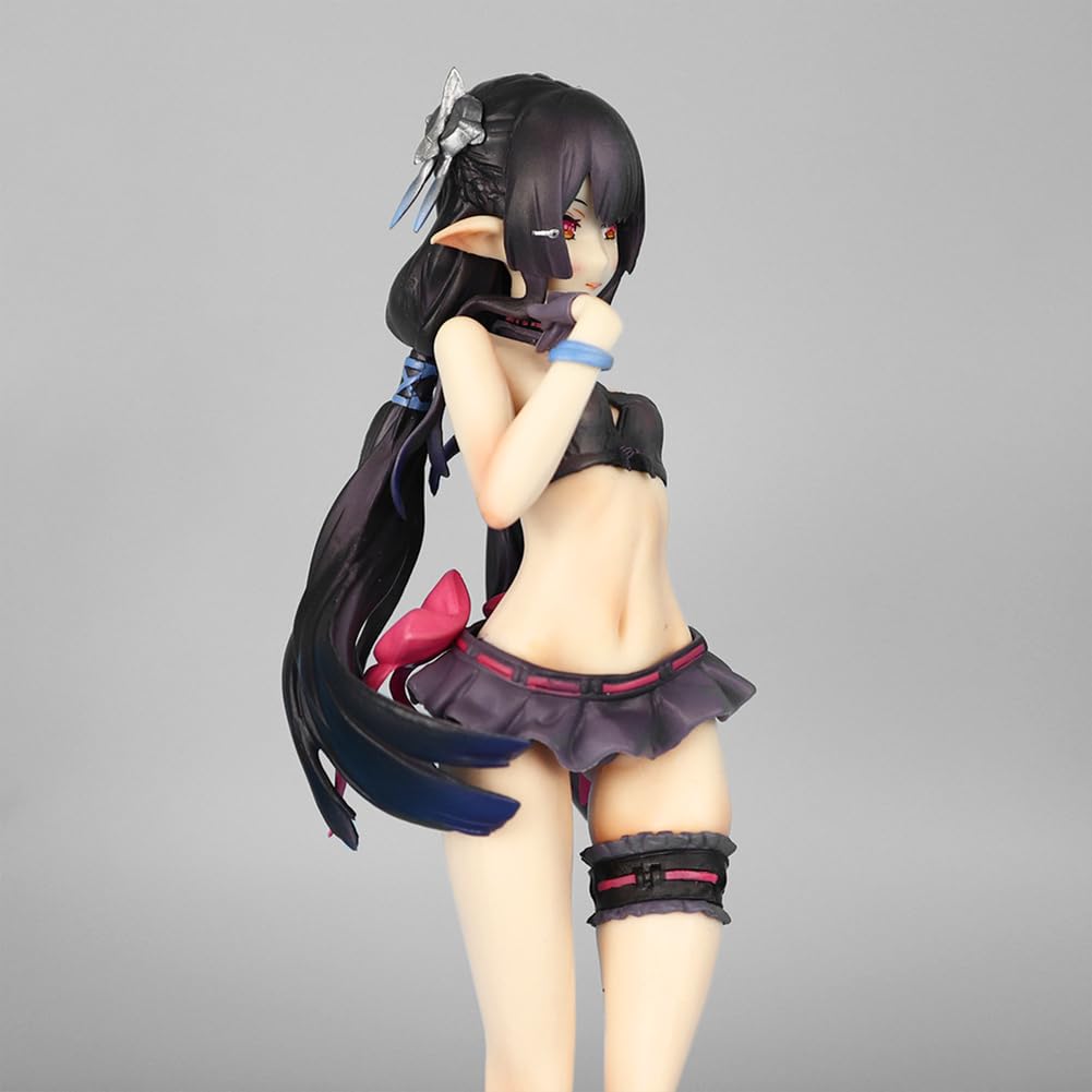 Annette Figurine Anime Illustration Personnage Figurine Maillot de Bain Fille Statue en PVC Sculpture à Collectionner Ornements de Bureau Cadeau Figurine 24 cm