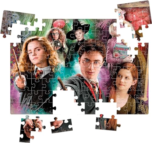 Rompecabezas Clementoni 25712 Harry Potter Supercolor para niños, 104 piezas, a partir de 6 años, multicolor, 25 x 34,3 x 3,5 cm miniatura 3