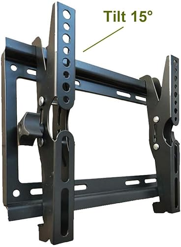 Miniatura 2 de Soporte de montaje en pared para TV de perfil bajo para la mayoría de 14-40 pulgadas LED LCD OLED Plasma pantalla plana Max VESA 7.874x7.874 in