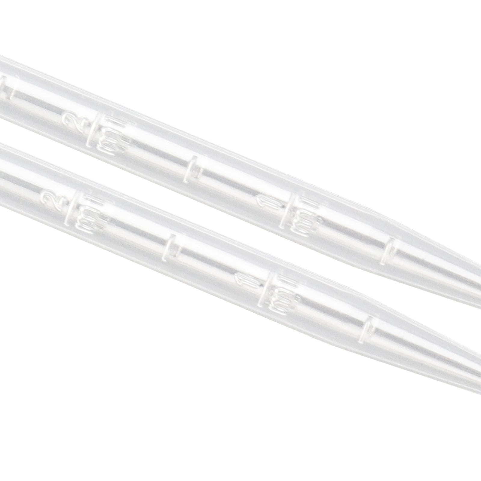 Lot de 1000 pipettes de transfert en plastique transparent de 3 ml, pipettes graduées pour huiles essentielles, mélange de peintures acryliques
