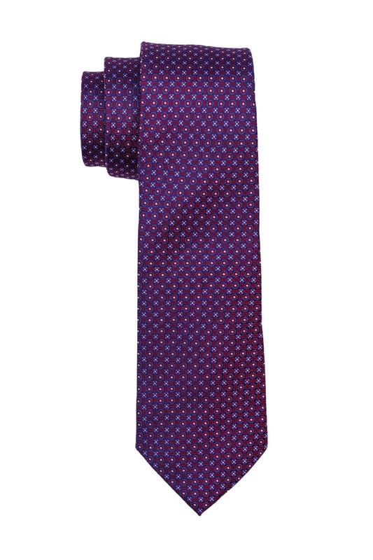 the tie hub Geometric 100% Silk Necktie for Men-picture-18