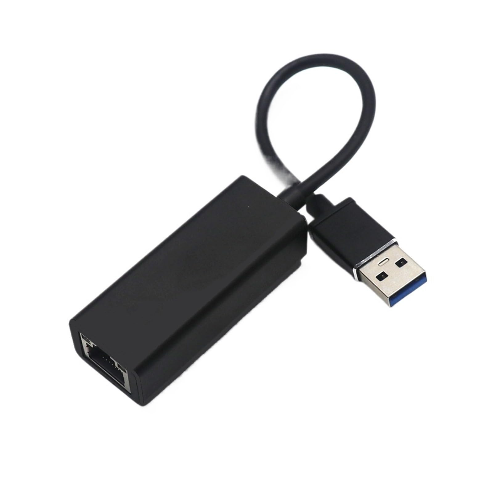 Adattatore LAN cablato in lega di alluminio USB3.0 a RJ45 Gigabit Ethernet Convertitore da USB a Ethernet Scheda di rete desktop 10/100/1000Mbps(70R)
