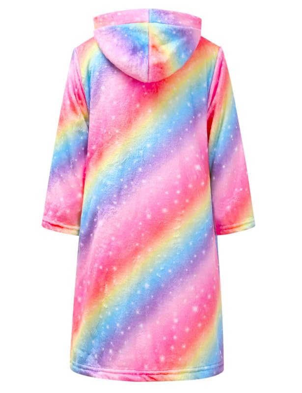 CHILDRENSTAR Matching Girls & Doll Robe Kids Bathrobes Plush Soft Fleece Pajamas Sleepwear2