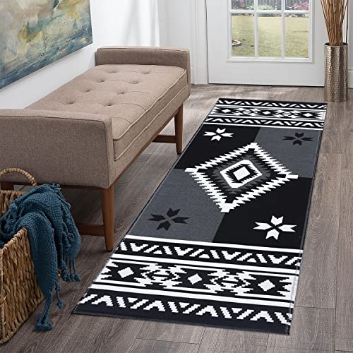 Falflor 2'X6' Hallway Runner Rug Non Slip Runner Rugs For Bedroom Washable Entryway Runner Rug Low Pile Kitchen Rug Runner Floor Carpet Runners For Hallway Living Room #TOP30