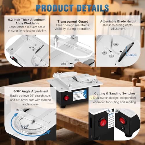 MXBAOHENG Multifunctional Hobby Saw