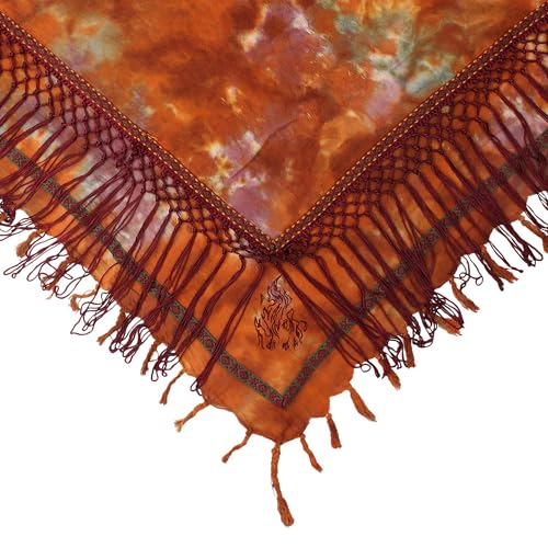 Shemagh tiedye anti-courants d'air : le foulard Arafat pour en finir avec le cou irrité - 4