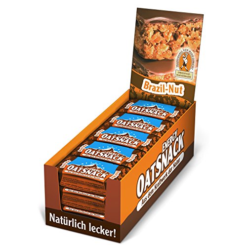 Davina Energy OatSnack, Müsli Riegel von Hand gemacht, Brazil-Nut, 30 x 65 g, 1er Pack (1 x 1.95 kg)
