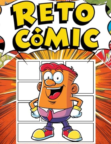 Reto Cómic: Edición Zana | Personaje punto de partida | Desarrolla la trama de Zana | 110 páginas con viñetas en blanco para dibujar