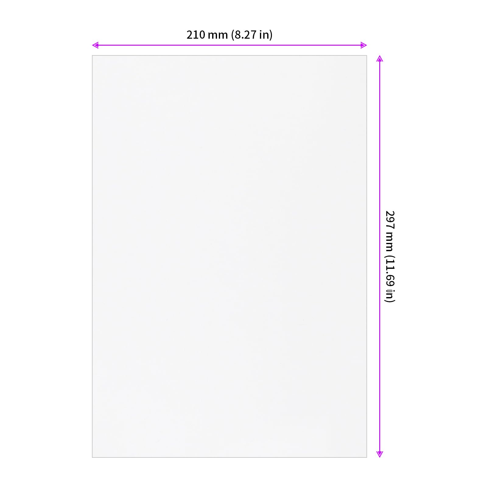 MUNGHOK 200 Fogli Cartoncino Bianco A4, 230 g/m², Carta Spessa per Stampante, Disegno, Inviti, Biglietti Fai da Te e Acquerello
