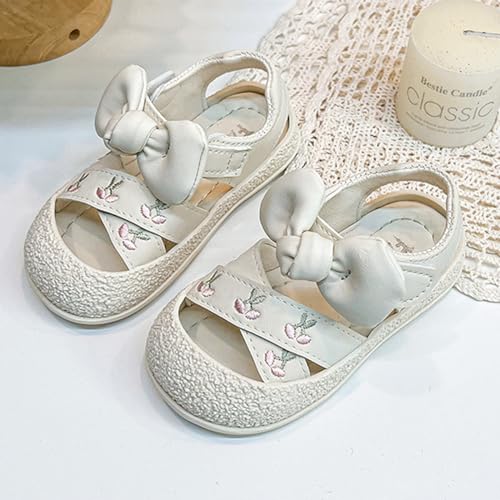 Children‘s Chinese Cherry Embroidered Sandals Walking Shoes For Girl Wedding Sandals2