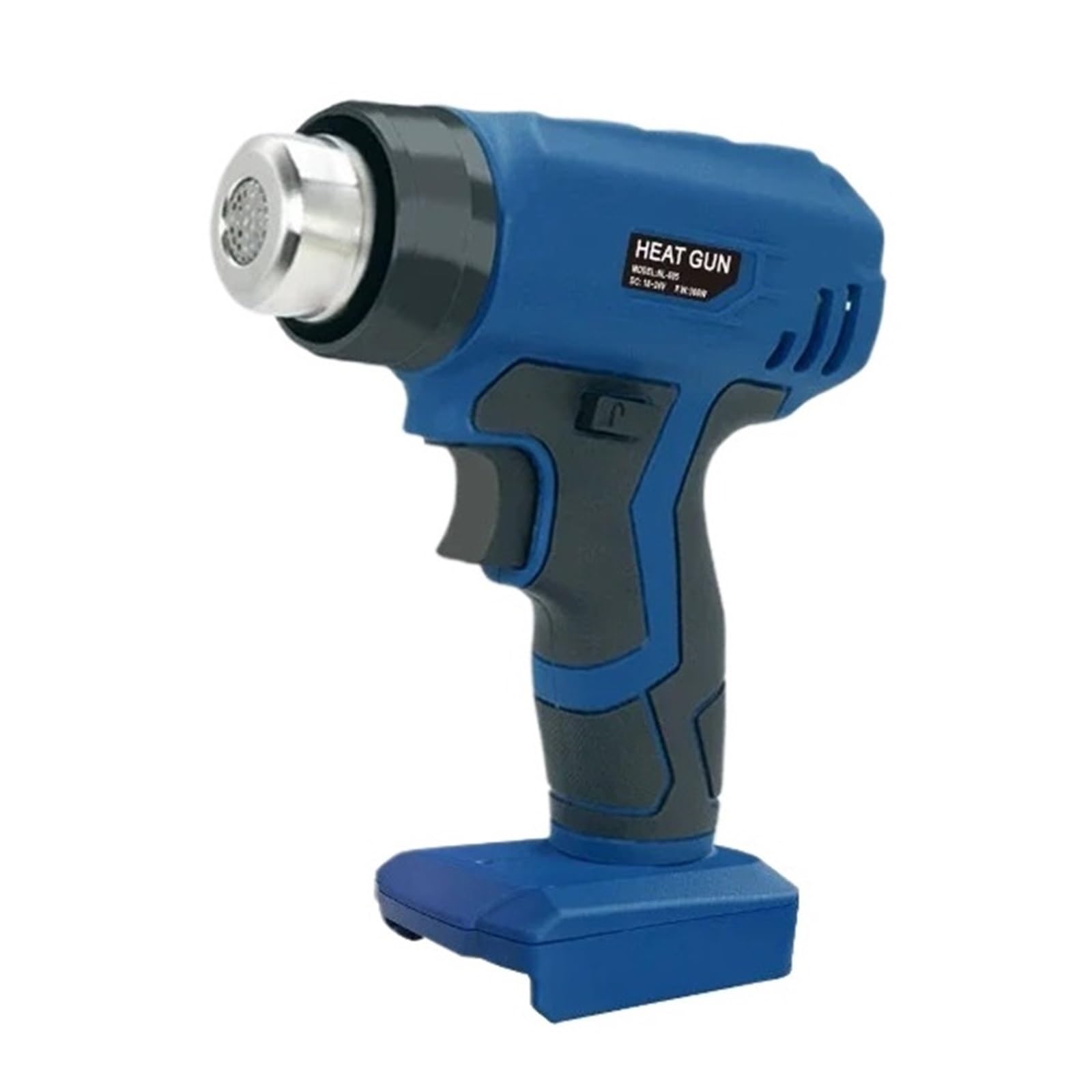 Bezprzewodowa Elektryczna Opalarka Na Gorącą Wiatrówkę Ogrzewanie Maszyny Baterię Litową 18 V 20 Szybkie Nagrzewanie(Dark blue)