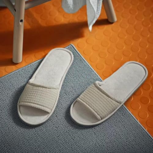Image of Ikea SKOVELSJON Slippers, Beige, S /M