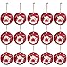 Produktbild qiaoxiahe Weihnachtsferiendekoration Runde Auflistung Süß Personalisierte Heimdekorationen Familie 2020 Besonderes Jahr Anhänger für Christbaumschmuck an den Wänden an den Türverkleidungen der 15pcs