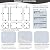Lunghaa 6-Frame Premade Accent Wall Molding Kit, Ready-to-Assemble Wainscoting Panels, Pre-Cut Chair Rail Moulding Trim for Home Décor