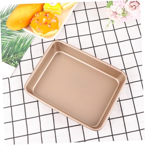 Moule à gâteau rectangulaire profond et plaque de cuisson en acier de cuisine - 4