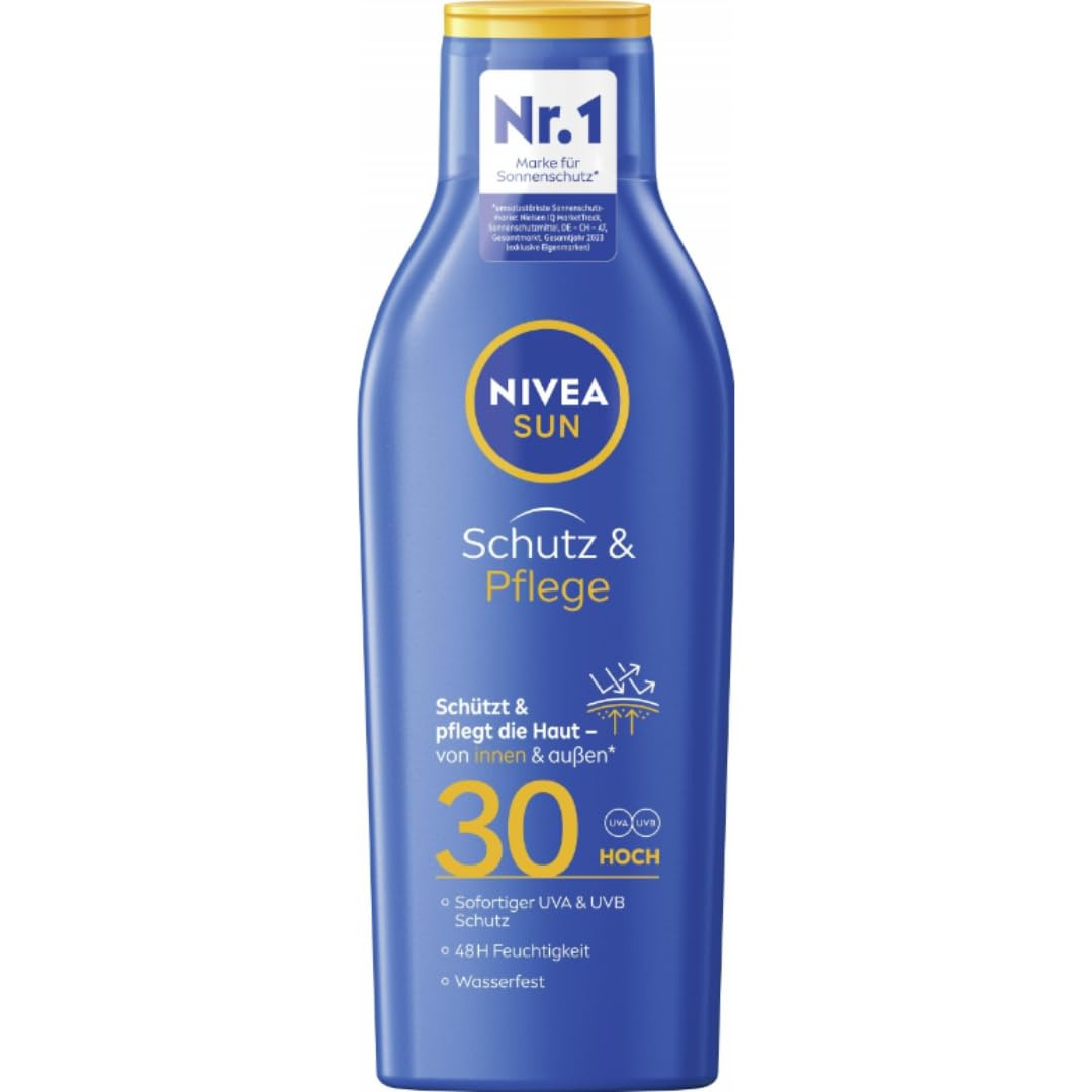 Mit Pufai Überraschungsgeschenk, Sonnenschutzmittel Sun Schutz & Pflege Sonnenmilch Sonnencreme LSF30 250 Mililiter x 5 STÜCK