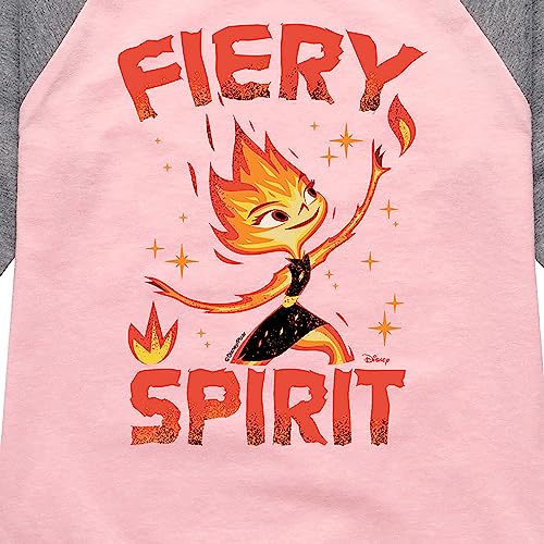 Disney Elemental - Fiery Spirit - Toddler & Youth Girls Raglan Graphic T-Shirt3