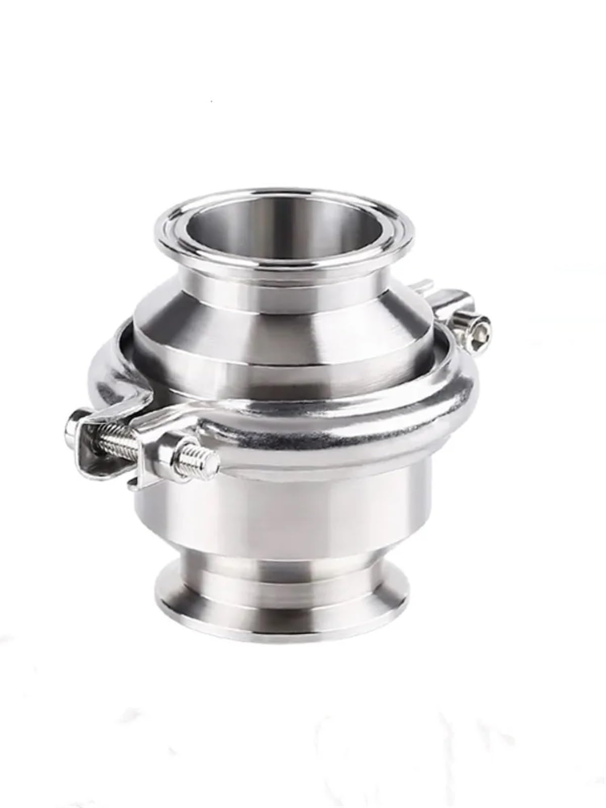 OD 19mm 25mm 32mm 38mm 51mm 63mm Stainless Steel 304 Tri Clamp 50.5mm 64mm 77. Vertical Check Valve 1.5” 2“ 2(51mm x Ferrule 64)