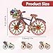 MBAIYO 3Pcs Rhinestone Bicycle Brooch Pins, Crystal Creative Bicycles Jewelry Vintage Elegant Pin for Women Classic Wedding Fashion Jewelry Accessories Gift for Clothes Hats Bags