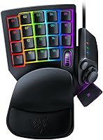 Vista 8 de Teclado para juegos Razer Tartarus Pro: Interruptores de tecla analógicos-ópticos - Disparador rápido - Activación ajustable - 32 teclas