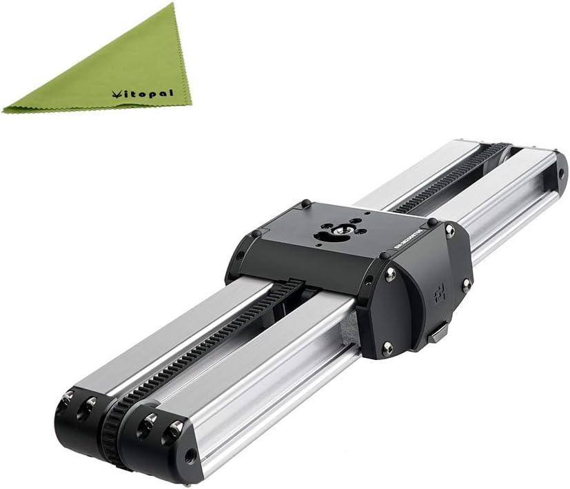 Vitopal Micro 2 Professional Camera Rail Slider 33cm Mini Double Distance Travel Track Slider Video Dolly Tracking Rail for ARRI Mini/RED/BMCC/DSLR DV