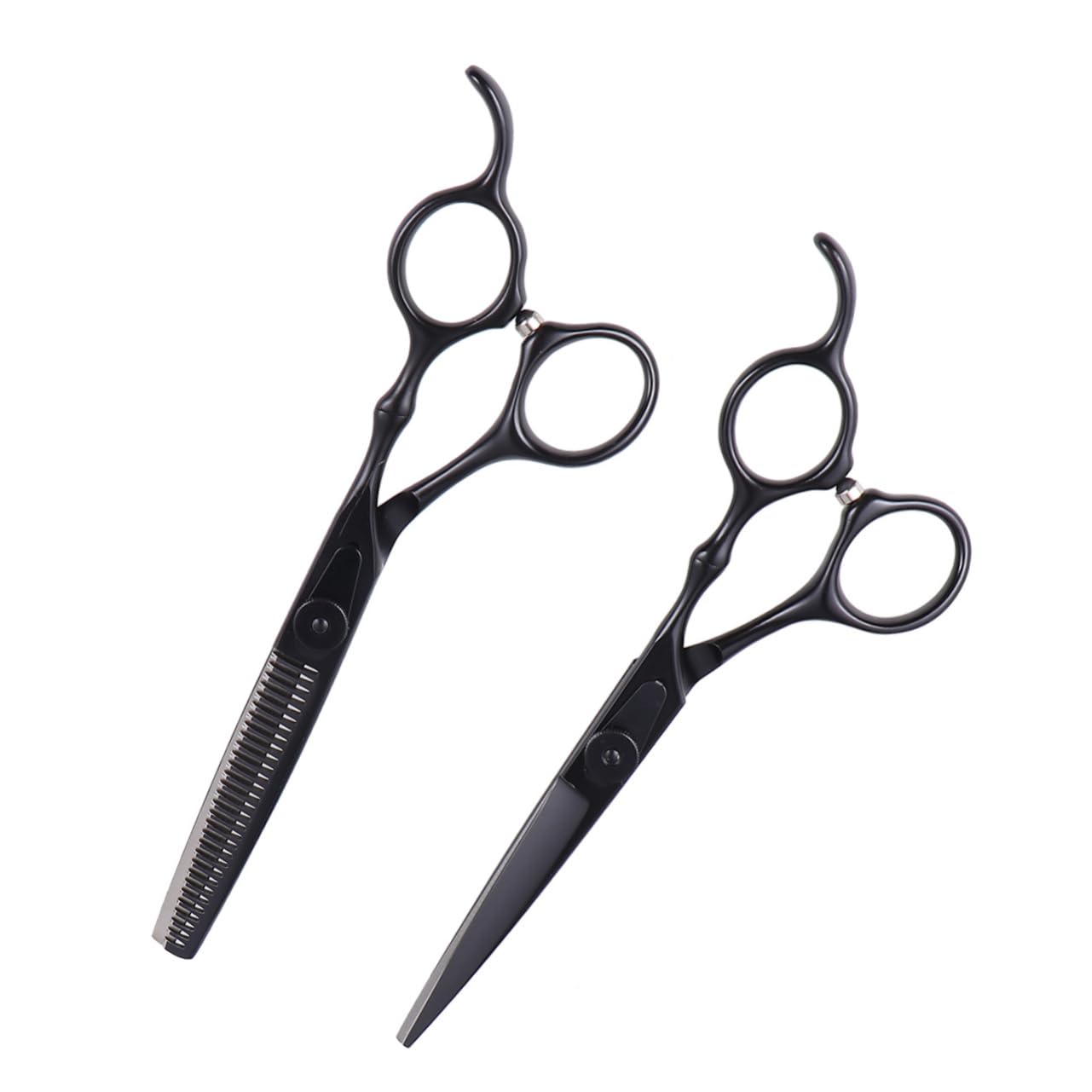 PACKOVE 2pezzi Forbici Per Professionali Set Da Forbici Resistenti Antiruggine in Acciaio Di Da Taglio Per Parrucchiere Pettine Denti Diversi Compatto