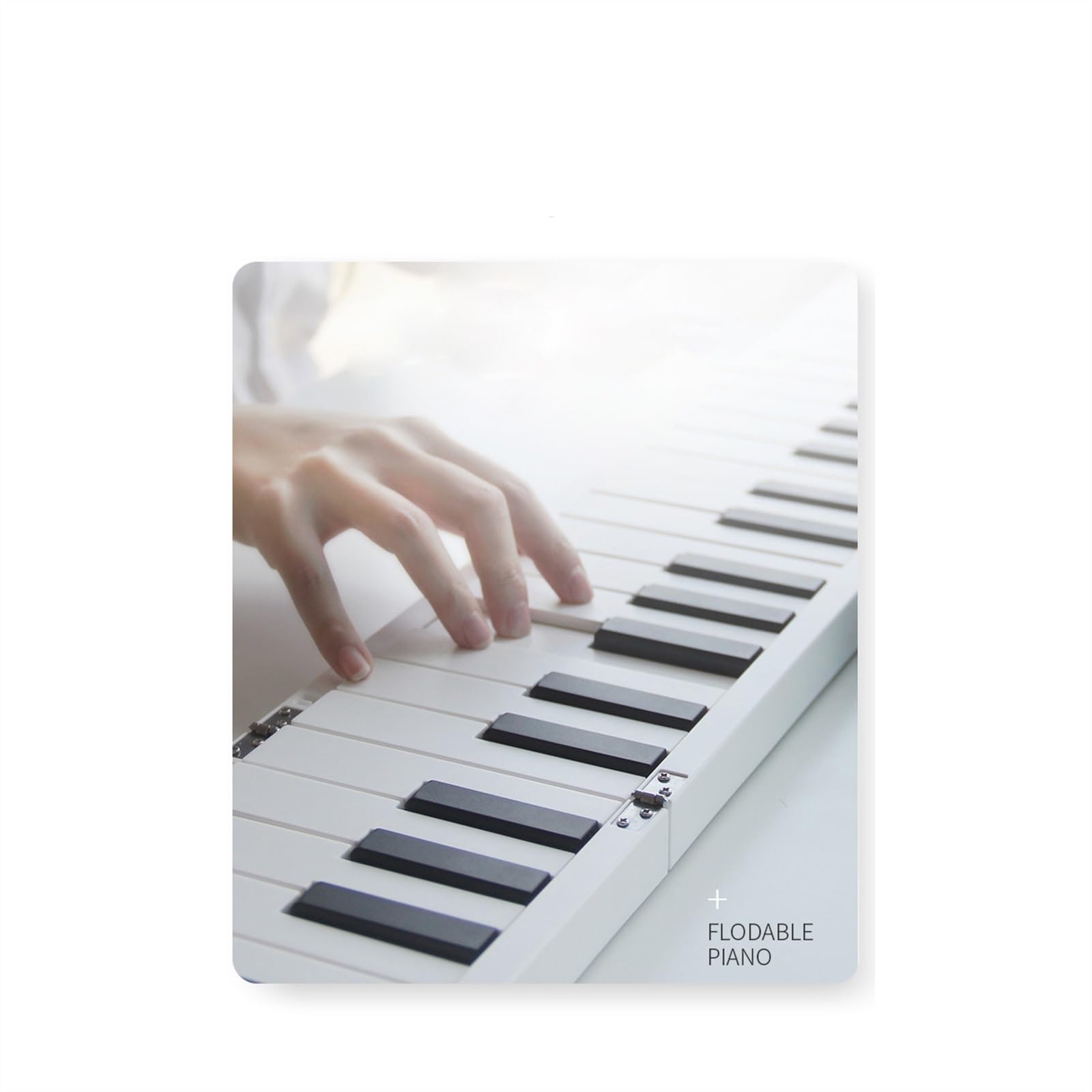Anfänger Elektronisches Klavier Klappklavier 49 Tasten Tragbares Klavier Für Anfänger