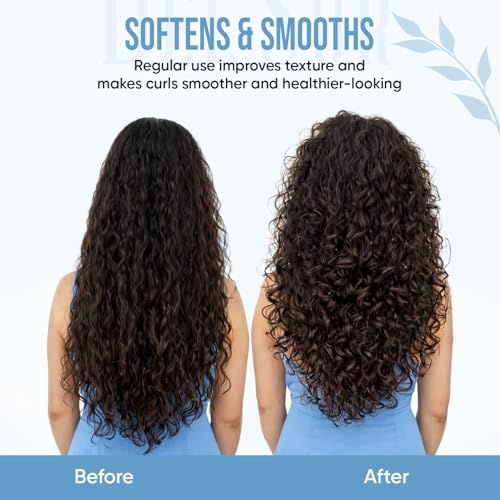 Image of DEL SUR Curly Hair Shampoo and Conditioner Set | Curl Defining, Volume & Hydration | 16 fl oz Each | with Camellia Japonica, Hibiscus & Amaranth Oil | For Curly, Wavy & Coily Hair | Women & Men