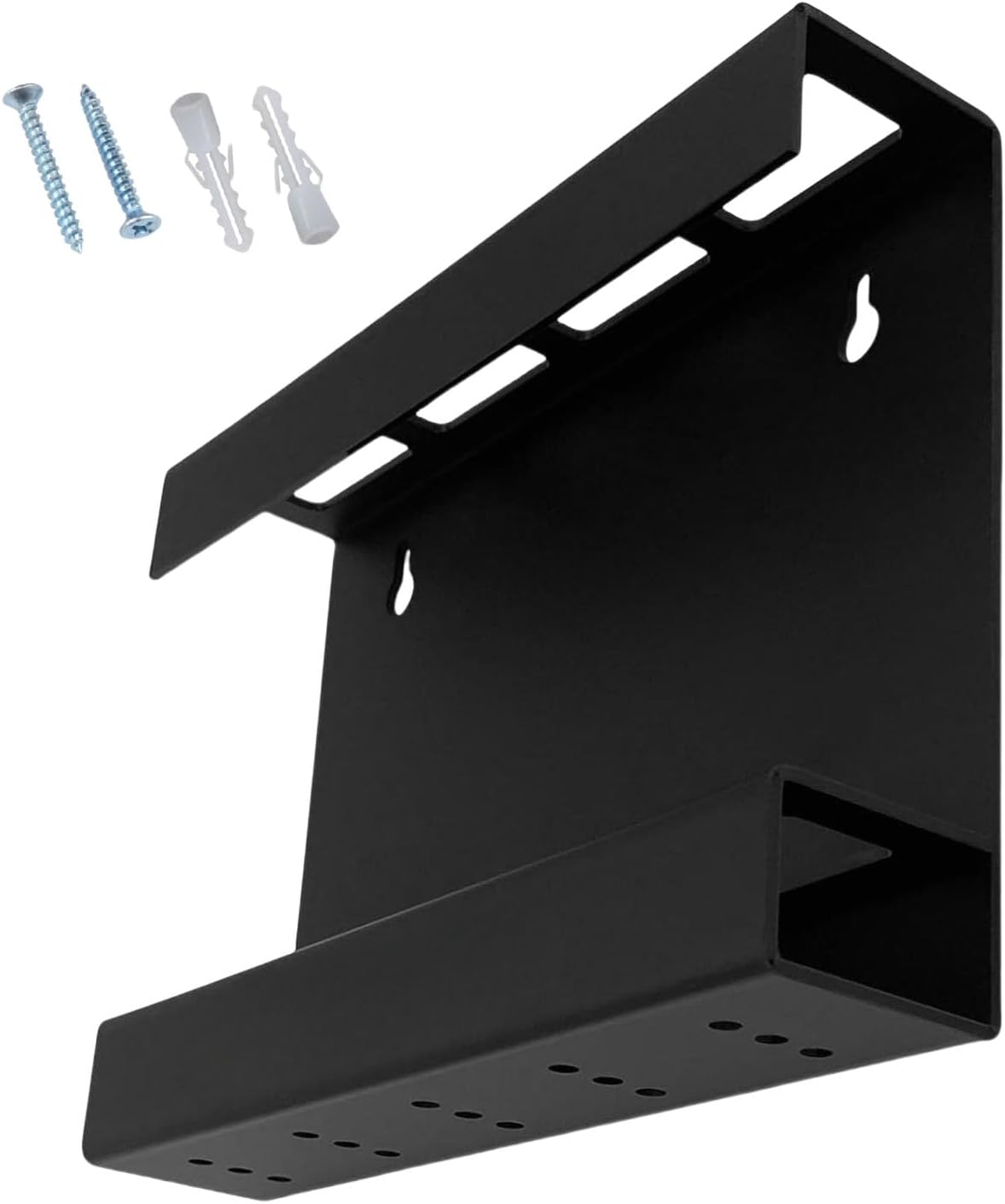 Space Saving Designs Sturdy Acrylic Straw and Chopstick Holder Accessory for Cabinet Door and Wall Mount in Black Chopstick Organizers