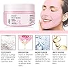 Rose-Clay-Facial-Mask-with-Kaolin-Pink-Clay-Niacinamide-Collagen-Hyaluronic-Acid-Moisturizing-Anti-Aging-Pores-Minimizers-Blackhead-Remover-Hydrating-Mud-Mask-423-oz ANAI RUI Rose Facial Mask, Clay Mask with Kaolin Pink Clay, Niacinamide, Collagen, Hyaluronic Acid for Moisturizing & Smooth Skin, Pores Minimizers, Blackhead Remover, 4.23 Oz