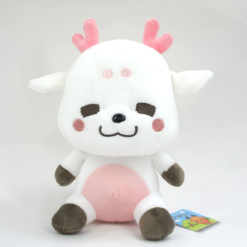 Amazon.co.jp: しかまろくん ぬいぐるみ(ホワイト) 白いしかまろくん