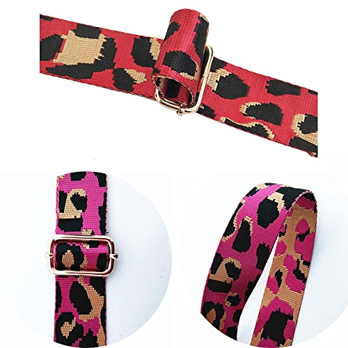 Opoo Multicolor Camouflage 3.8Cm Wide Purse Strap Adjustable Handbag Strap Replacement Shoulder Crossbody Strap 80-140Cm, Grey #TOP6
