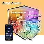 DAYBETTER Tuya Smart Light Bulbs, RGBCW WiFi Color Changing Led Bulbs Compatible with Alexa and Google Home Assistant, A19 E26 9W 800LM Multicolor Led Light Bulb, No Hub Required, Light Bulbs 12 Pack - Image 5