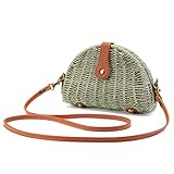 basttasche häkeln ✔【BESTES GESCHENK】 Der perfekte Genuss für den Fashionista in Ihrem Leben. Dieses Rattan Zubehörset eignet sich hervorragend als Geburtstags, Feiertags, Weihnachts oder Geschenkartikel für Frauen. Lassen Sie Ihre Frau, Freundin, Schwester oder beste Freundin vor Freude mit einem Geschenk lächeln, das sie nicht so schnell vergessen werden. (Hinweis: Strohsäcke können weniger als 2 kg tragen)
