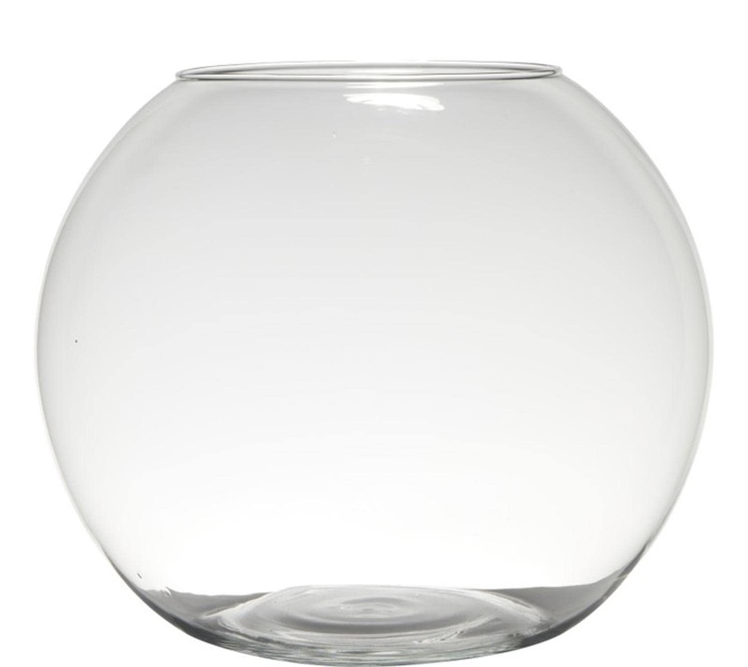 innaGLAS Vase Boule, Transparent, 28cm, Ø34cm