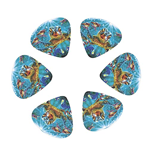 Médiators de guitare 12-Pack Médiators colorés de tortue de mer pour guitare électrique Guitare acoustique Diverses… - Les Beatles, Paul McCartney, John Lennon, RIngo Starr, George Harrison Médiators de guitare 12-Pack Médiators colorés de tortue de mer pour guitare électrique Guitare acoustique Diverses…