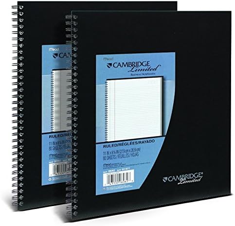 Mead Cambridge Limited Business Notebooks, Legal Ruled, 1 Subject image 4