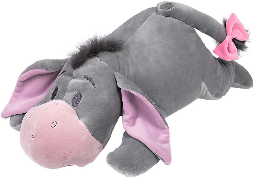 Disney Store Official Cuddleez Plush - Eeyore - Big Plush - Super Soft & Huggable Toy for Fans & Kids of All Ages - Perfect Collectible Gift, Plushy