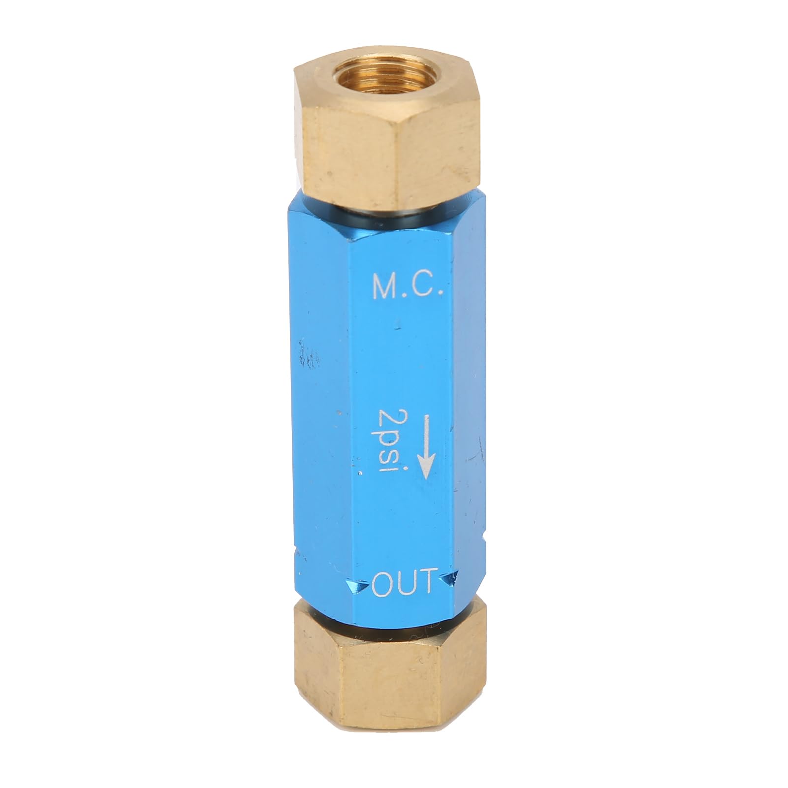 Generic Valve Résiduelle en Alliage D'aluminium Haute Résistance 2 Lb 260-3278 pour Disque 3/8-24 Pouces, Favorise les Virages Pendant le Freinage, pour les Voitures de Course, la Dérive