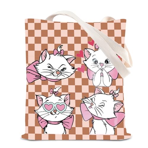 Bolso Tote con diseño de gato Marie miniatura 1