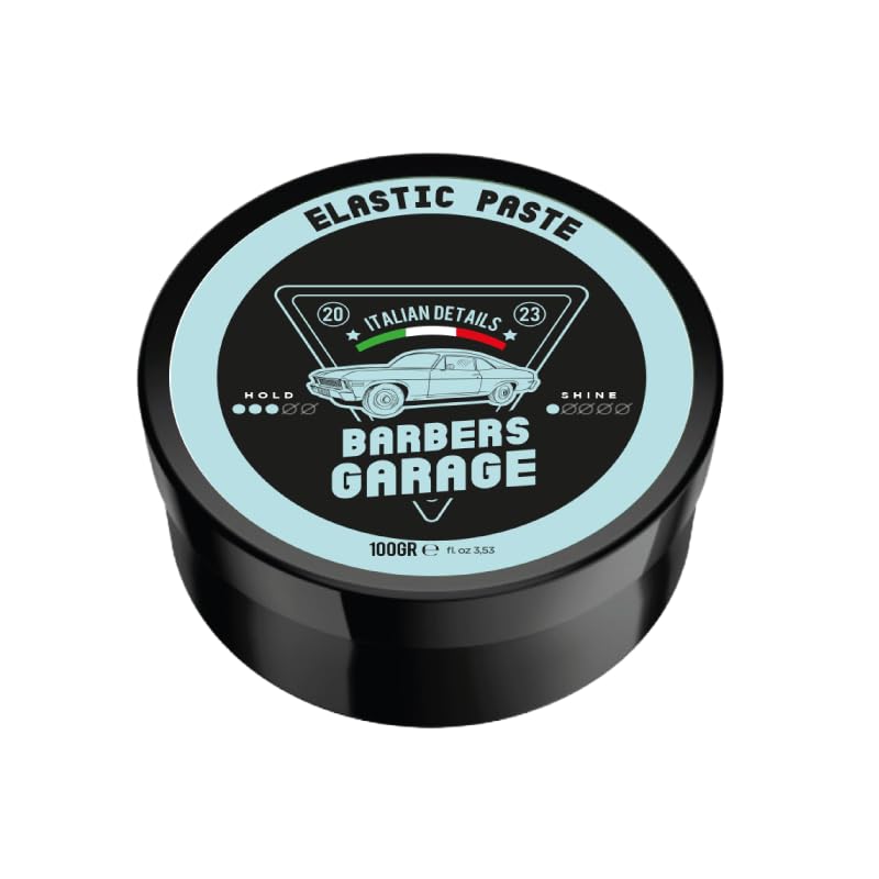 Pâte capillaire pour épaissir les cheveux fins Barbers Garage tenue forte 100g