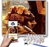 🍁【DiIY Paint by Number】：Paint by numbers are so easy that even a beginner without a foundation can feel like an artist, you will have a lot of fun and relaxation. an eye-catching painting anyone can do. 🍂【Special HD Color Canvas】：Unlike normal canvas...