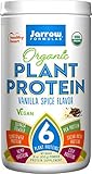 Jarrow Formulas Organic Plant Protein, Vanilla Spice, 16 Ounce